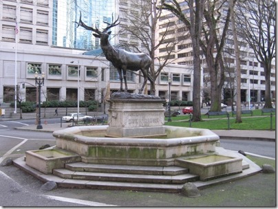 IMG_2138 Elk Fountain in Portland, Oregon on February 15, 2010