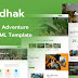 Vedhak - Adventure Tours and Travel HTML Template Review