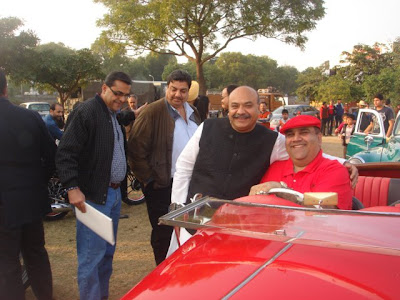 Sudhanshu Mittal Ji with Vikrant Bhandula, Atul Anand and Ajai Kapur.