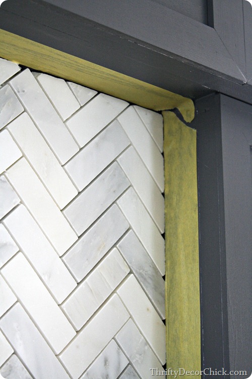 grouting tile