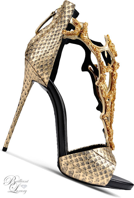 ♦Giuseppe Zanotti Ariel evening high heels #giuseppezanotti #shoes #brilliantluxury