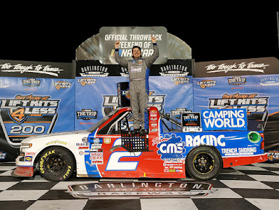 Creed Survives Late Darlington Dust-Ups To Win Camping World Truck Series Race