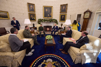 President of Ukraine meets President of U.S.