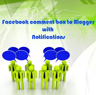 Facebook comment box to Blogger