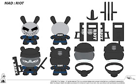 Kidrobot - Riot Dunny Concept Design by MAD