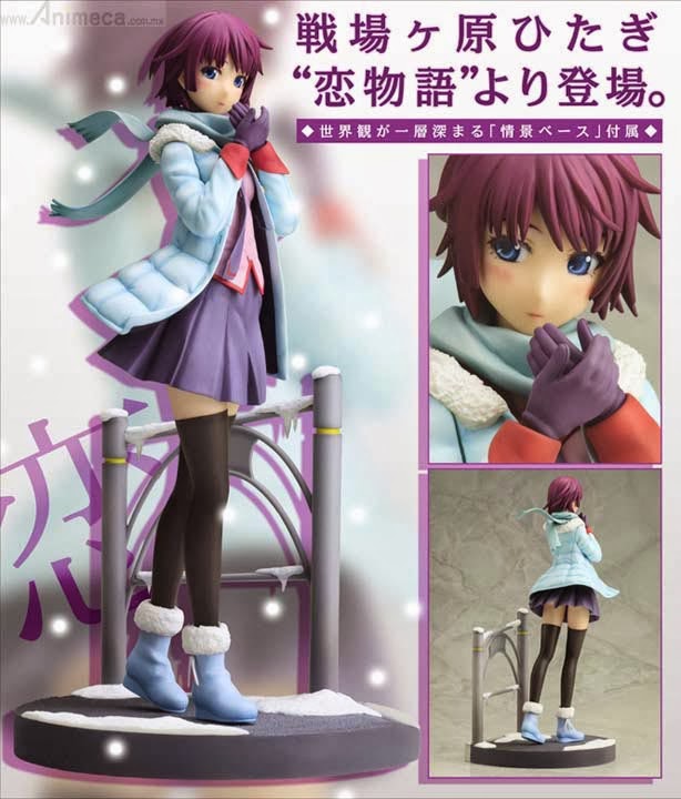 HITAGI SENJOUGAHARA FIGURE Koimonogatari Monogatari Serie KOTOBUKIYA