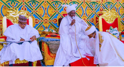 Nigeria is lucky to have you, it would have been very difficult without you -  Emir of Daura tells Buhari