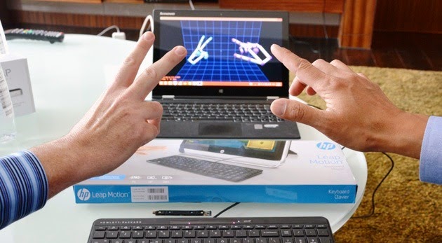 новые возможности клавиатуры HP Leap Motion Keyboard