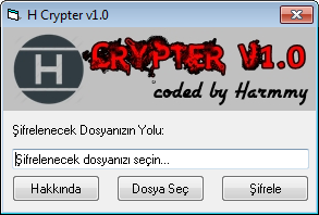 H Crypter v1.0 %90 UD Bayram Hediyesi!