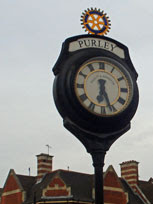 Purley Cross Rotary Clock