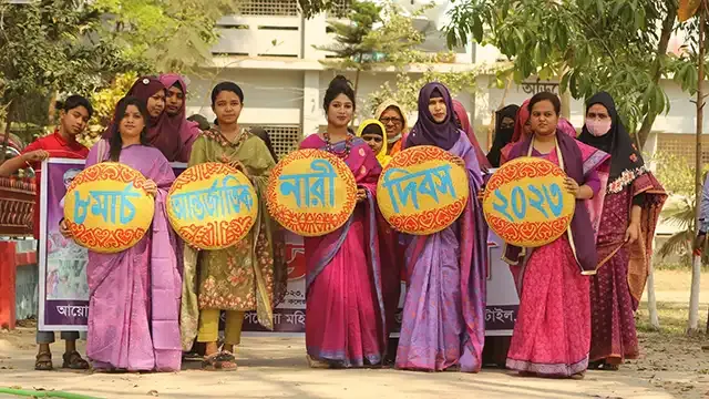 ঘাটাইলে বর্ণাঢ্য আয়োজনে আন্তর্জাতিক নারী দিবস পালিত