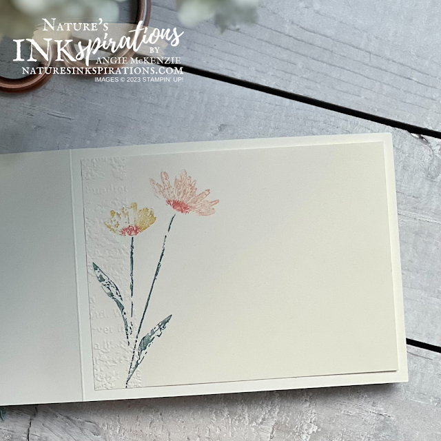 Inked Botanicals Suite Tiled Card (inside) | Nature's INKspirations by Angie McKenzie