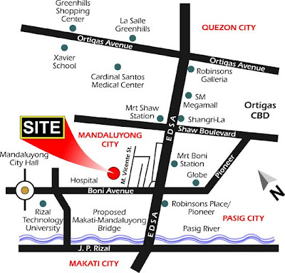Street Map Of Mandaluyong City