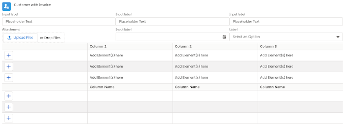 lightning-datatable Vs table 