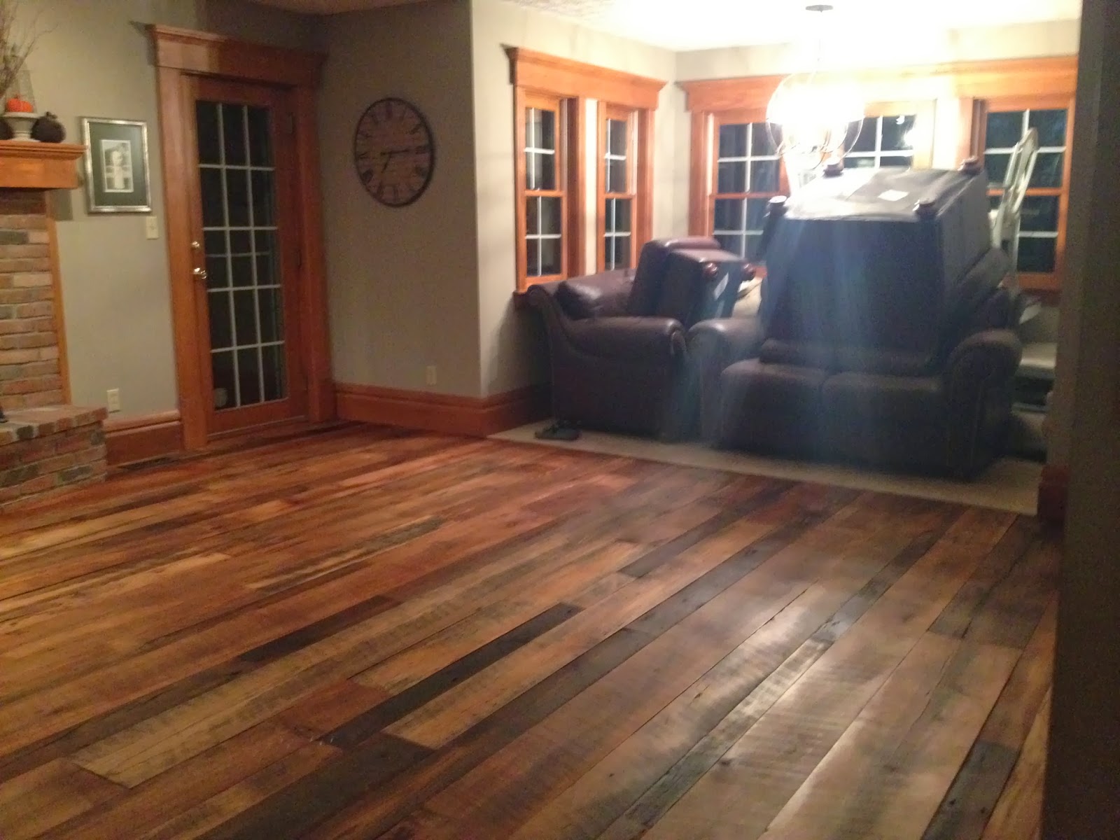 Vintage Restyled Reclaimed Barn Wood Floors