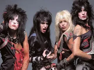 Motley Crüe gran Banda de Glam