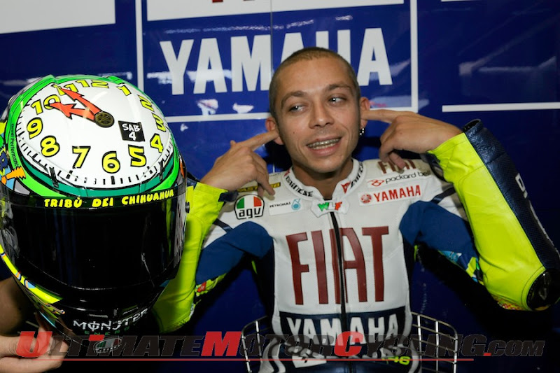 2010 Valentino Rossi Misano MotoGP Helmet Photos