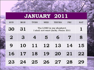 blank january calendar 2011. tattoo Blank Calendar January