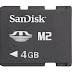 Sandisk introduces 4 gb memory stick micro