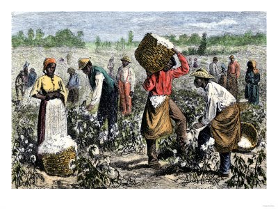 slaves picking cotton. Kemény lesz a mai bejegyzés,