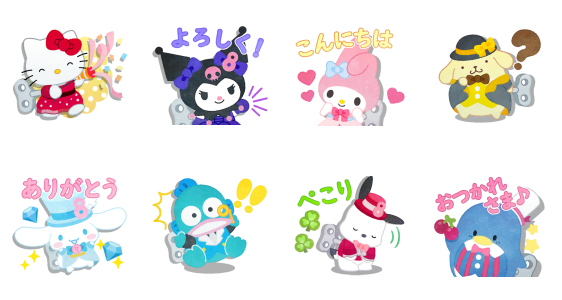 PokoPoko 8th × Sanrio Characters