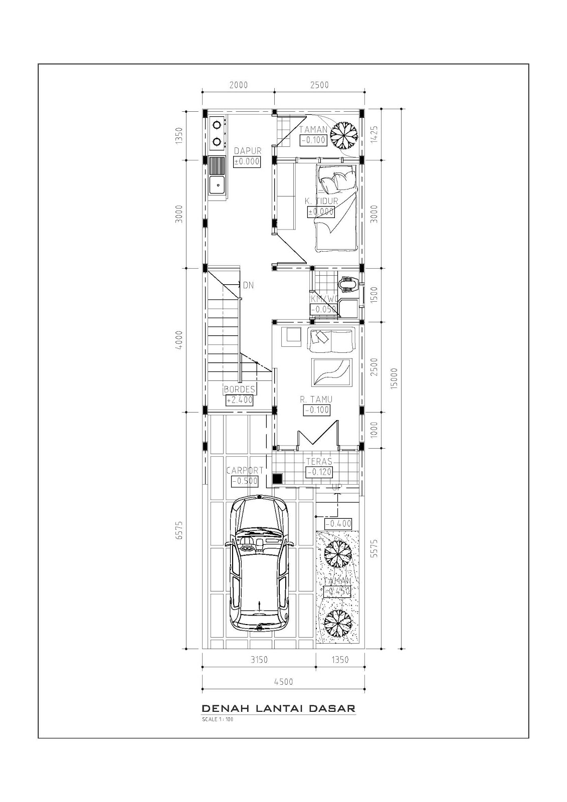 Desain Rumah Minimalis Ukuran 7 X 10