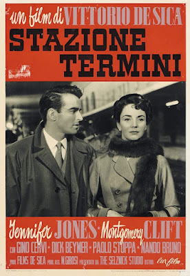 Póster película Estación Termini - 1953