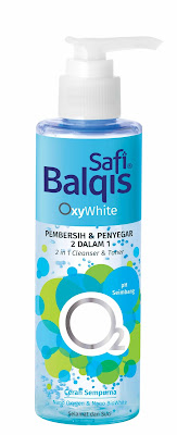 SAFI BALQIS OxyWhite Pembersih & Penyegar 2 dalam 1