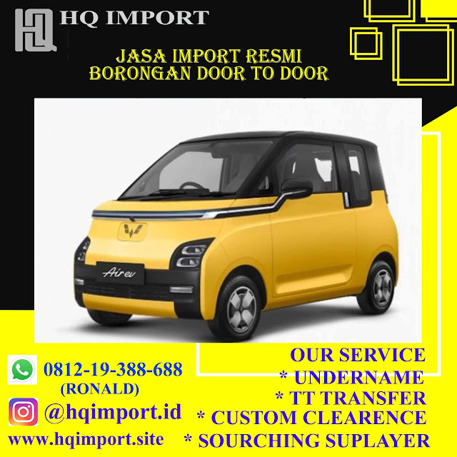 jasa import  mobil listrik undername