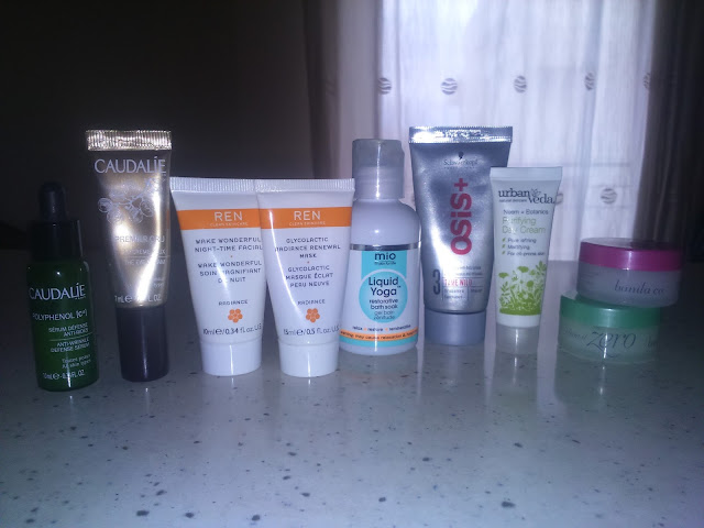 November Travel Sized Beauty Tries