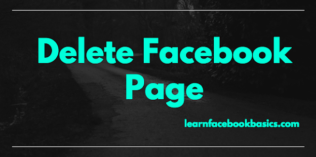 How do I delete my Facebook page? - Delete FB Business page