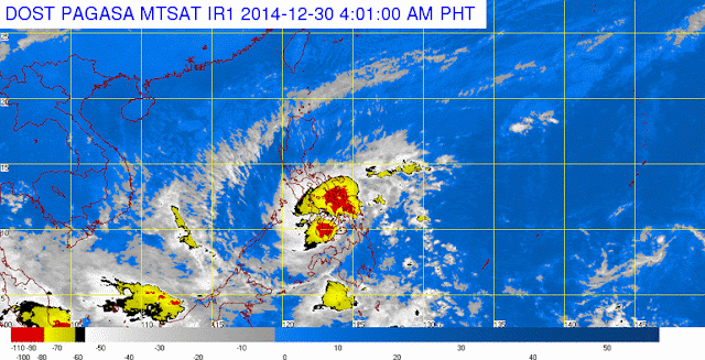 Tropical Storm "SENIANG" Hits Visayas And Mindanao Area 