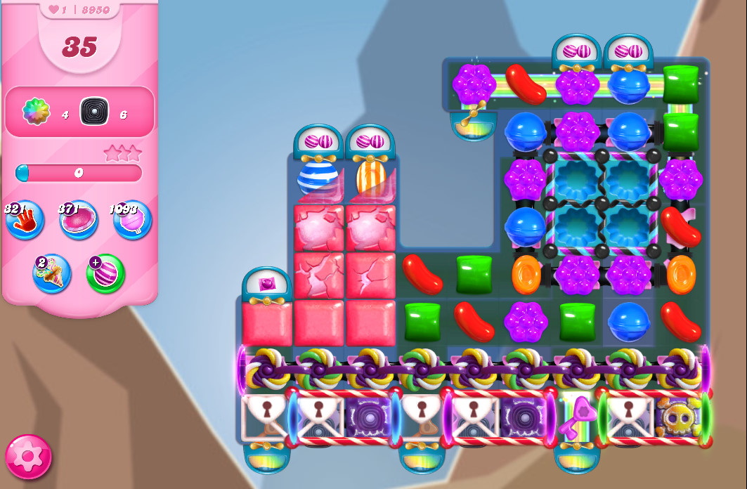 Candy Crush Saga level 8950