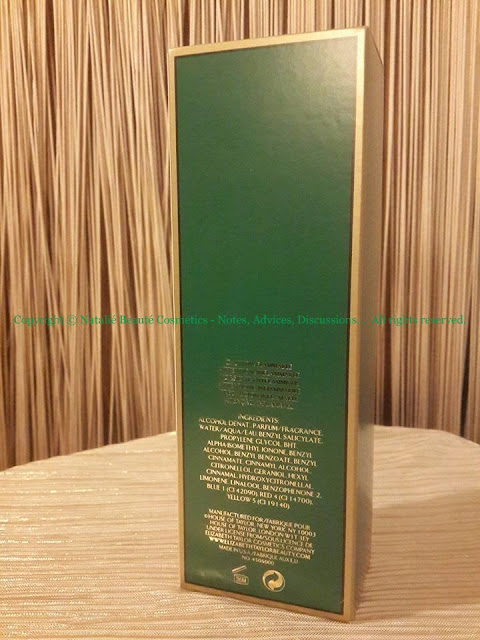 DIAMONDS AND EMERALDS Elizabeth Taylor PERSONAL PERFUME REVIEW AND PHOTOS NATALIE BEAUTE