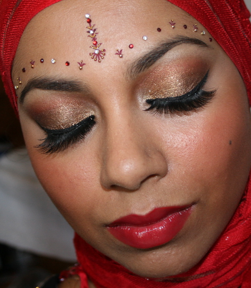 Traditional Indian Pakistani Bridal Makeup