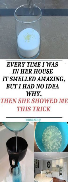 EVERY TIME I WAS IN HER HOUSE IT SMELLED AMAZING, BUT I HAD NO IDEA WHY. THEN SHE SHOWED ME THIS TRICK