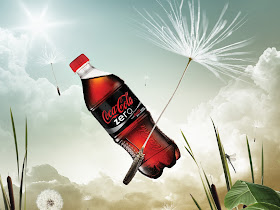 Coca Cola  Zero Bottle Coca Cola Ads 