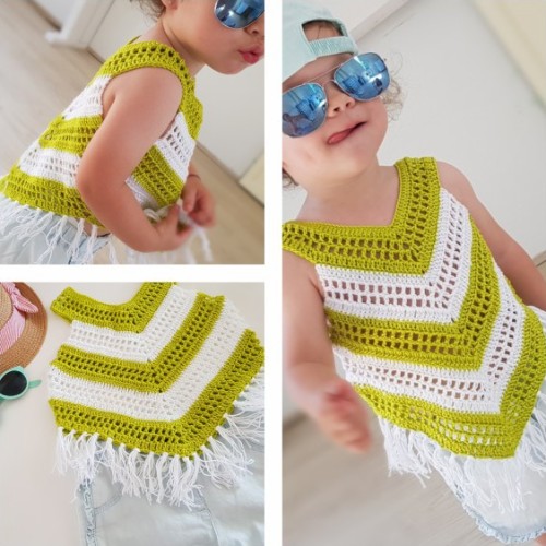 Little Girl Summer Top - Free Pattern 