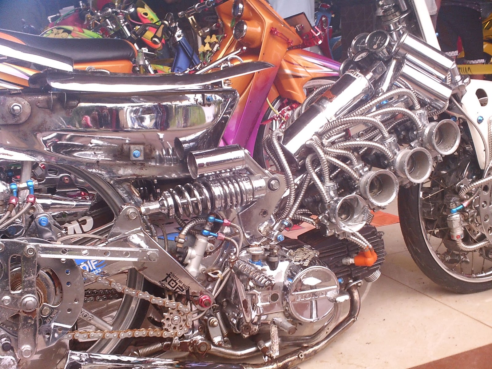 Modifikasi Motor Honda Grand Ceper Modif Kontes Kumpulan