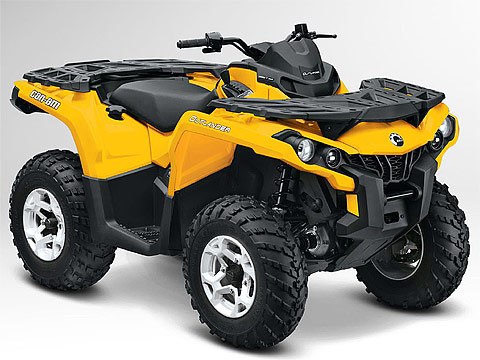 2013 Can-Am Outlander DPS 500 ATV pictures. 480x360 pixels