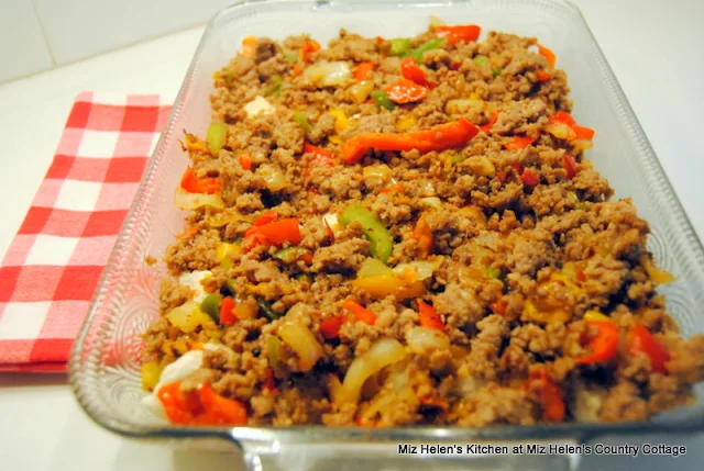 Sausage and Biscuits Breakfast Casserole With Pepper Gravy at Miz Helen's Country Cottage