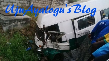 One Dead, Others Injured as Bus Crashes in Fatal Road Accident in Lekki (Photos)
