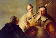 Giuseppe Angeli (17121798)'lesson of astronomy'oil on canvas(17571759) .