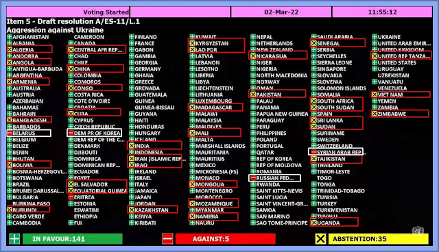 UN Russian Annexation Vote