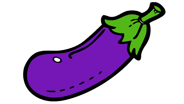 eggplant clipart free
