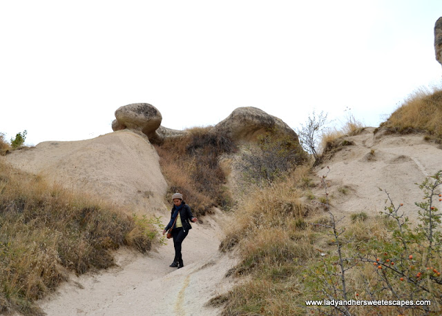 hiking in Cappadocia