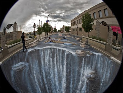 Grafitti Chalk 3D Waterfall Effects Edition