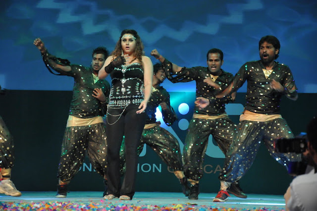 South Actress Namitha hot performance at One Nation One card launch