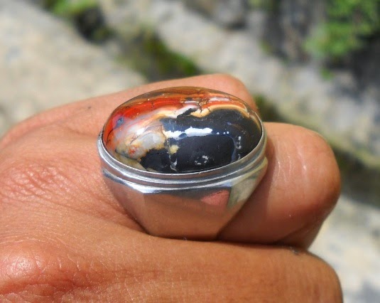 Pesona Batu Akik: BGR14-SOLD- Batu Pancawarna Garut. Antik Dan
