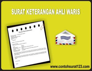 Gambar untuk Contoh Surat Keterangan Ahli Waris